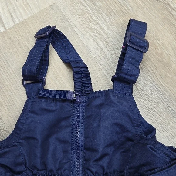 Cat And Jack 3T Boys Kids Snowbibs Snow Pants Snowsuit Navy Blue Winter - Picture 4 of 5